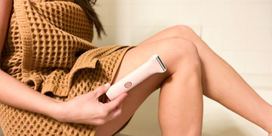 Happy Curves Waterproof Bikini Trimmer Just $24.97 on Amazon (No More Razor Burn!)