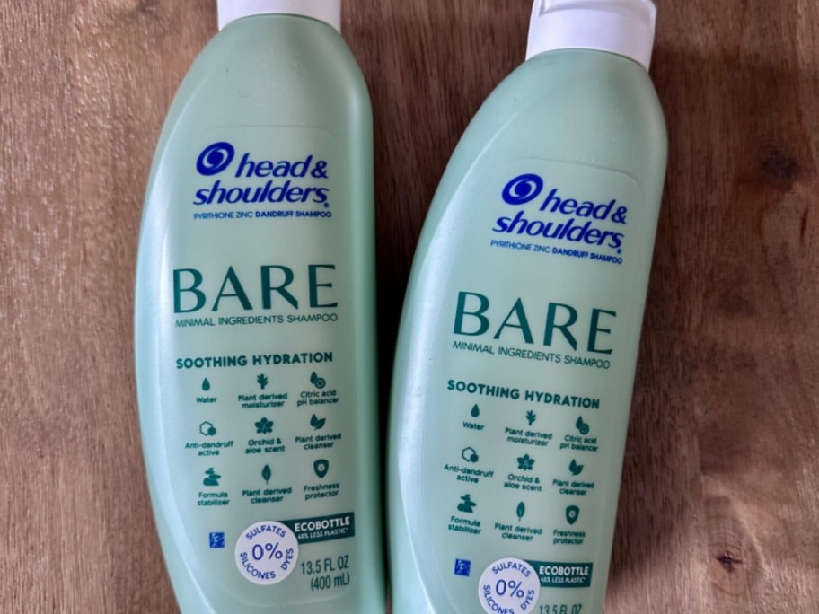 head & shoulder bare shampoo