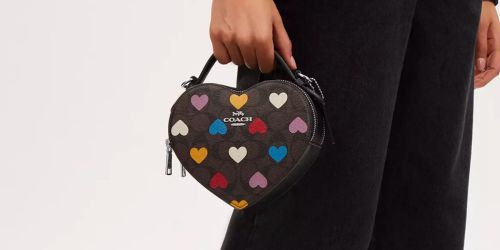 Up to 65% Off Coach Valentine’s Prints | $35 Wallets, $169 Crossbodys & More!