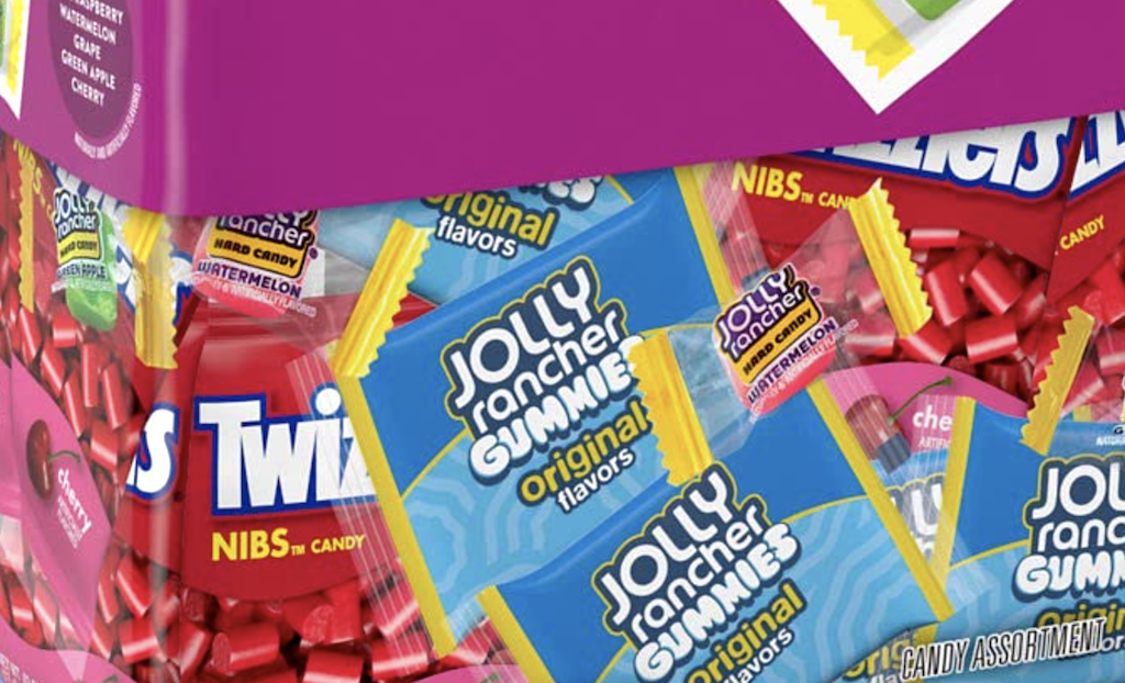 HUGE Hershey’s Jolly Ranchers & Twizzlers Candy Bag ONLY .54 on Amazon