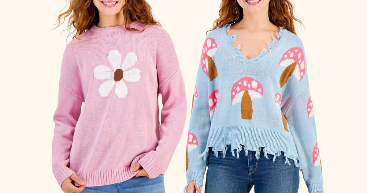 Macy’s Women’s & Juniors Sweaters Only .99 (Regularly ) | Tons of Cute Styles