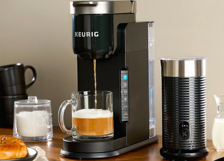 Keurig K-Cafe Coffee Maker w/ Frother & $40 K-Cup Voucher from $84.98 Shipped ($140 Value)