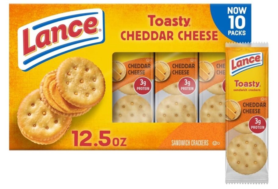 Lance Sandwich Crackers Toasty Cheddar 10-Pack