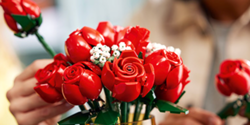 LEGO Bouquet of Roses Set $59.99 Shipped (Gift Valentine’s Flowers That Won’t Die!)