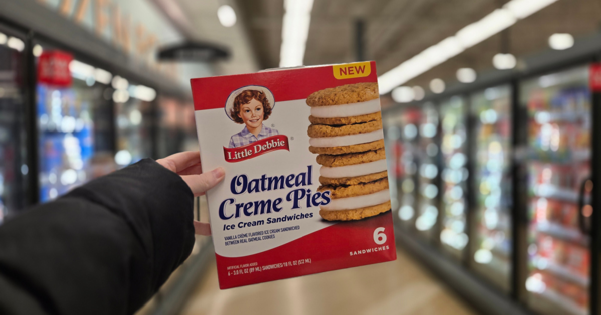 NEW Little Debbie Ice Cream Sandwiches Spotted at Kroger