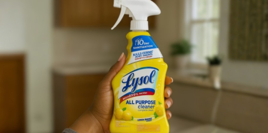 Lysol All-Purpose Spray Cleaner 2-Pack Only $4.54 Shipped on Amazon