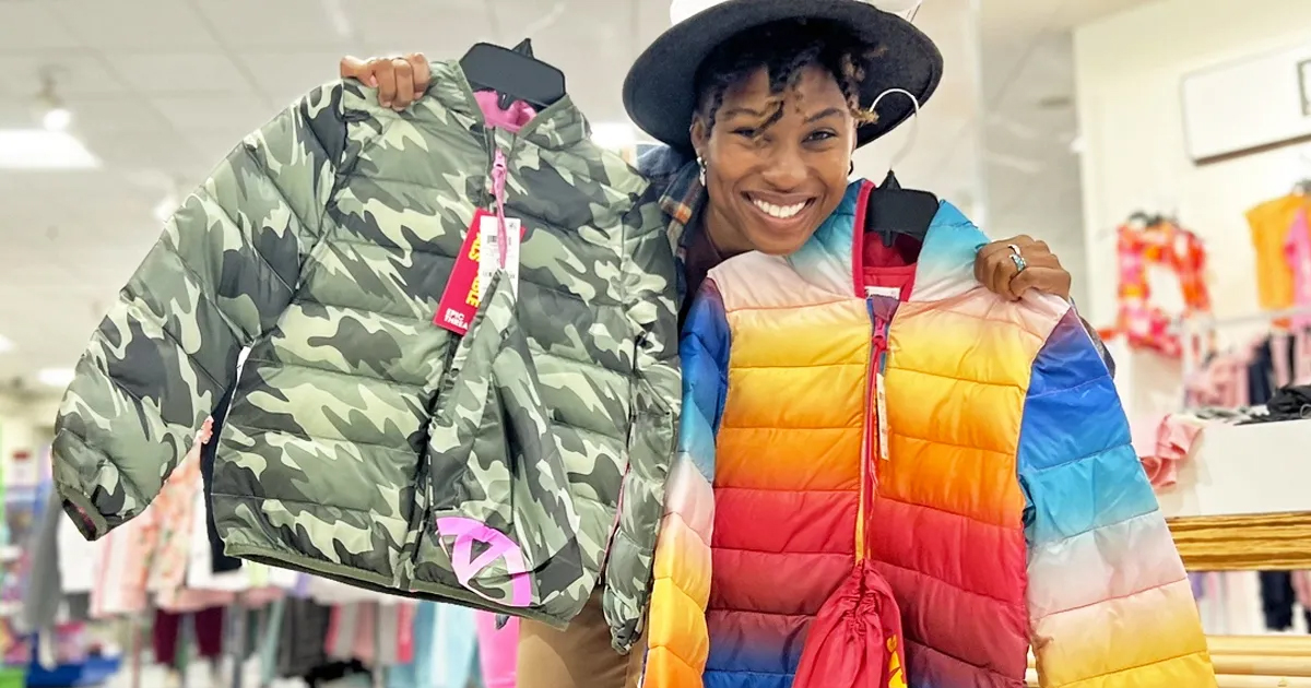 70% Off Macy’s Kids Jackets | Packable Puffer Coat w/ Storage Bag Only 