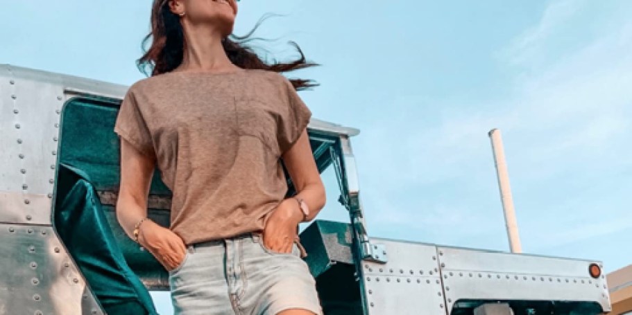 Women’s Short Sleeve Tunic Top Only $9.99 on Amazon (Regularly $20)