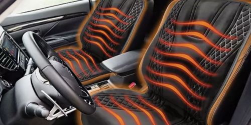 Heated Car Seat Cover 2-Pack ONLY $39.99 on SamsClub.com
