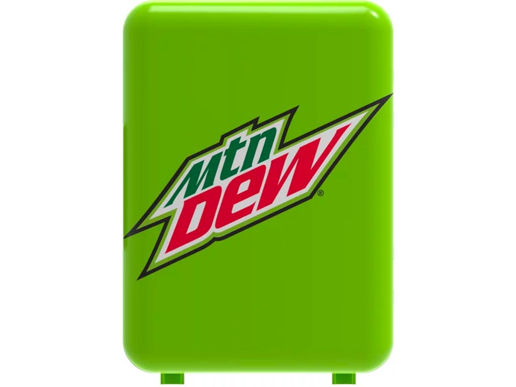 mountain dew mini fridge