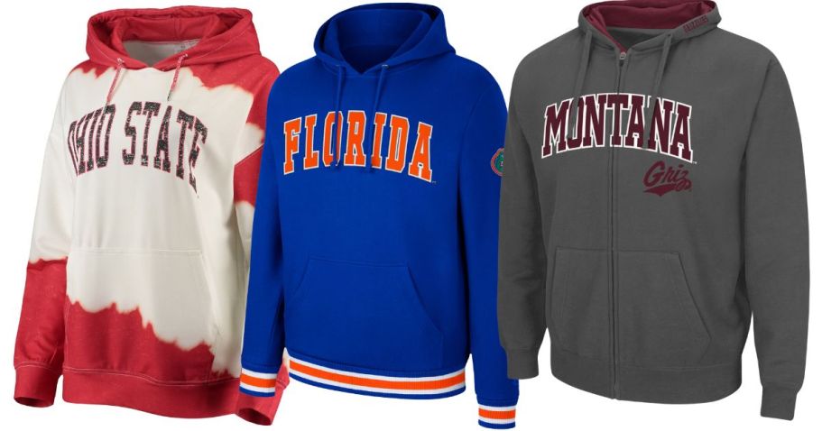 NCAA Hoodies from $23.99 on Fanatics.com (Reg. $50) + Free Shipping