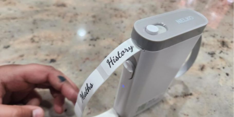 Bluetooth Label Maker ONLY $9.99 on Amazon (Reg. $32)