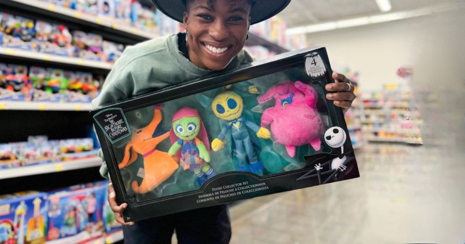 Nightmare Before Christmas Plush Collector Set Only $20.97 at Walmart