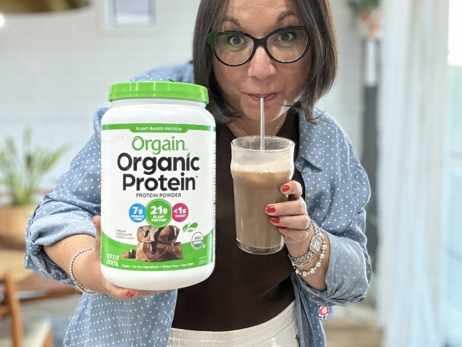 WOW! Orgain Protein Powder 2lb Tub Only $15.75 Shipped on Amazon (Reg. $34)