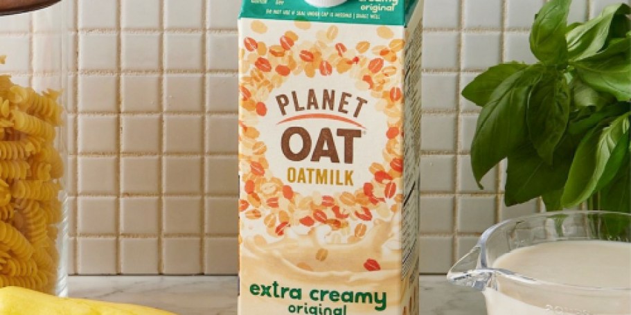Planet Oat Oatmilk 6-Pack Only $12 Shipped on Amazon