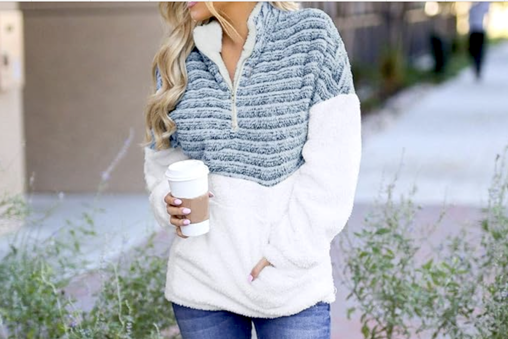 Cozy Women's Sherpa Pullovers ONLY 14.39 on Amazon (Reg. 55) Ends Tonight! Hip2Save