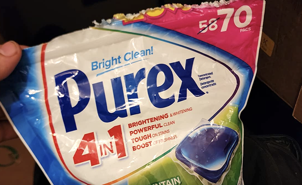 Purex Laundry Detergent Pacs 70-Count ONLY  Shipped on Amazon (Reg. )