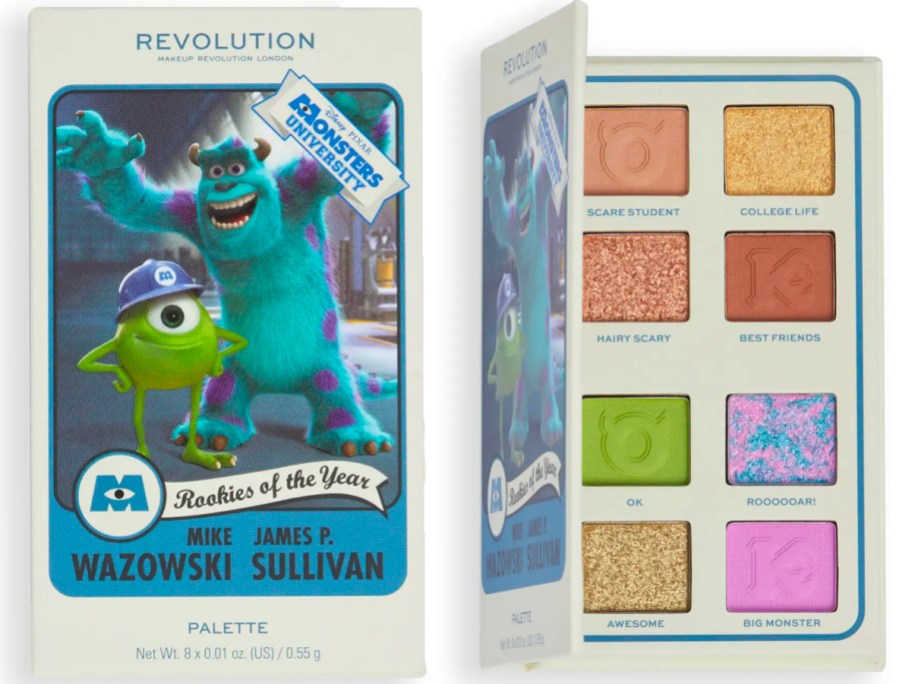 monsters university revolution eye shadow pallete open and closed