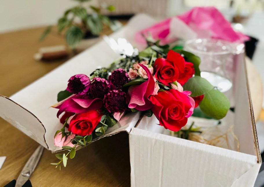 flower delivery in box