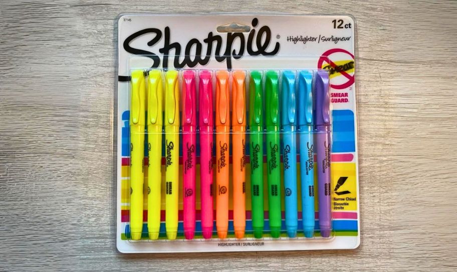 sharpie highlighter 12 pack