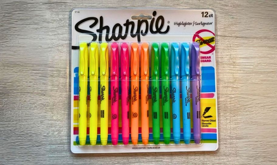 Sharpie Highlighters 12-Count Only $5.36 Shipped on Amazon (Reg. $10)