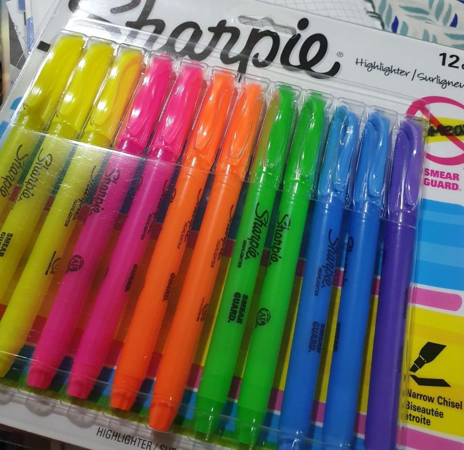 Sharpie Highlighters 12-Count Only $3.45 Shipped on Amazon (Regularly $10)