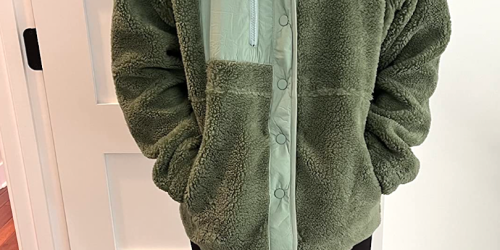 Women’s Sherpa Jacket Just $17.99 Shipped on Amazon (Reg. $51) – Looks Like Pricier Brands!