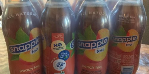 Snapple Peach Tea 12-Pack Just $9.48 Shipped on Amazon