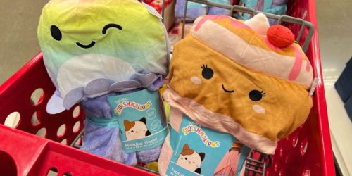 Squishmallows Kids Hooded Blankets Only $16 at Target