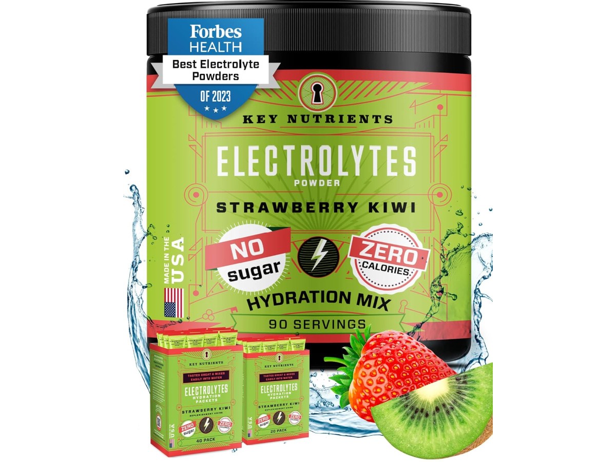 Powder Key Key Nutrients Electrolytes Powder Packets 20-Pack Just $7 Shipped on ...