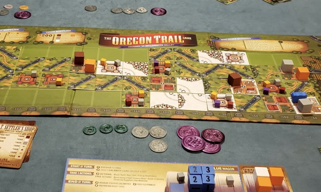 The Oregon Trail game