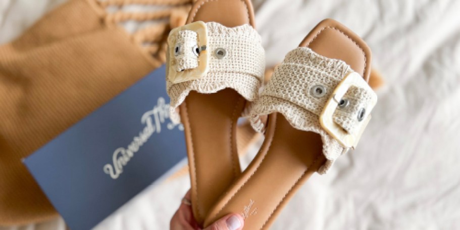 20% Off Target Women’s Sandals + Designer-Inspired Styles from $8 (WAY Less Than Name-Brands)