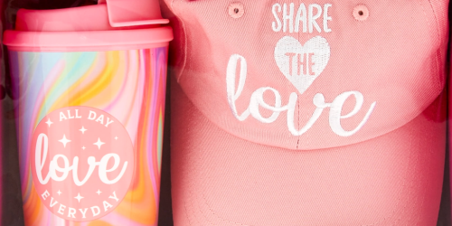 Walmart Valentine’s Gift Sets from $10.44 – Include Tumbler & Ball Cap + More!