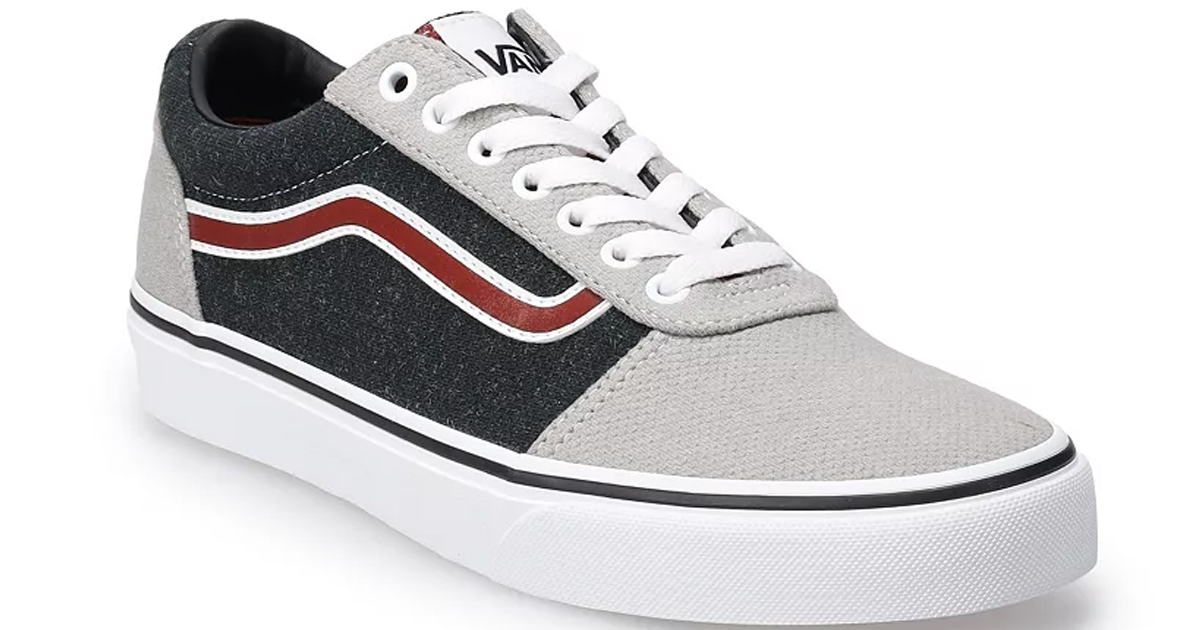 Kohls red hot sale vans