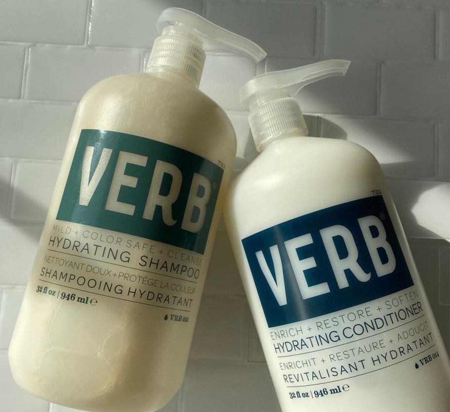 verb hydrating shampoo and conditioner