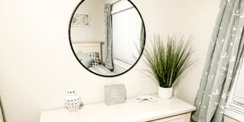 Round Wall Mirror ONLY $29.99 Shipped on Amazon (Reg. $60) – Great Reviews!