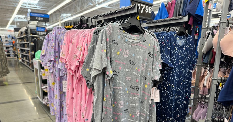 NEW Walmart Women’s Pajamas from $5!