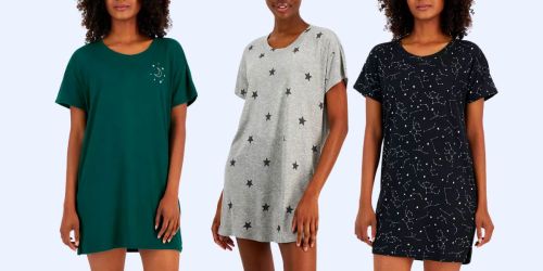 HUGE Savings on Macy’s Women’s Pajamas | Comfy Sleep Shirt ONLY $5.93 (Reg. $30)