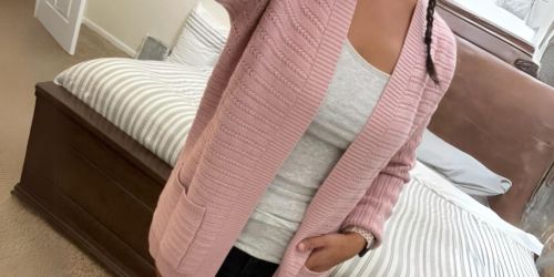 Highly-Rated Chunky Knit Cardigan Only $13.59 Shipped on Amazon (Regularly $40)