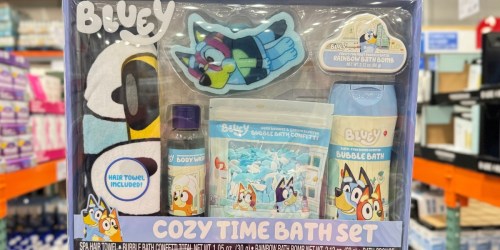 Latest Costco Clearance Finds: Makeup Eraser Set AND Bluey Cozy Bath Time Set!