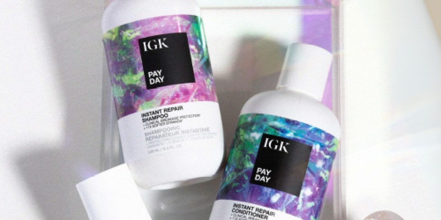 *HOT* IGK Shampoo or Conditioner JUST $12.80 Shipped on Amazon (Save Over $16!)