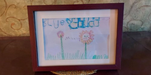 Kids Art Frame Only $12 Shipped for Amazon Prime Members | Display & Store Artwork!