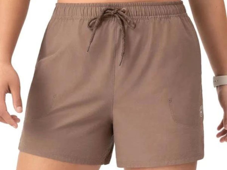 stock image of Allbirds women's run shorts