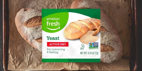Amazon Fresh Yeast 3-Pack ONLY 48¢ – Much Cheaper Than Other Brands!