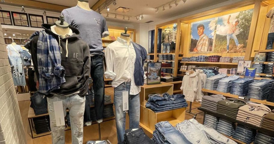 50% Off American Eagle Flash Sale | Tees, Hoodies & More from $8.97 (Reg. $18)