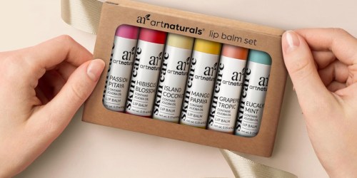 ArtNaturals Organic Lip Balm 6-Pack Only $7.76 Shipped on Amazon | Over 7,600 5-Star Ratings