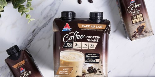 Atkins Protein Shakes 12-Pack Just $13 Shipped on Amazon | Gluten-Free & Keto-Friendly