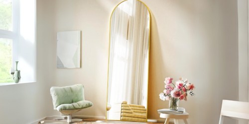 Arched Floor Mirror Only $49.98 Shipped on Walmart.com ($500 LESS Than High-End Brands!)