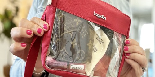 GO! Baggallini Clear Crossbody Bag Only $13.97 Shipped (Regularly $20)