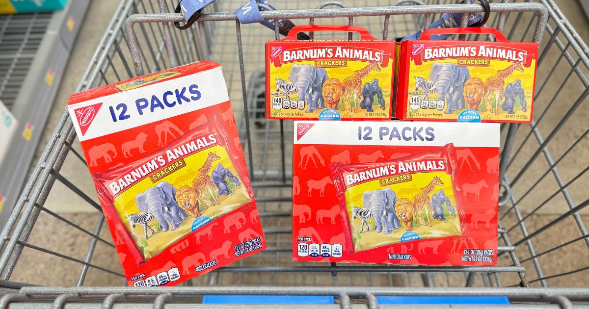 Barnum's Animal Crackers Snack Box Just 1.29 Shipped on Amazon Hip2Save